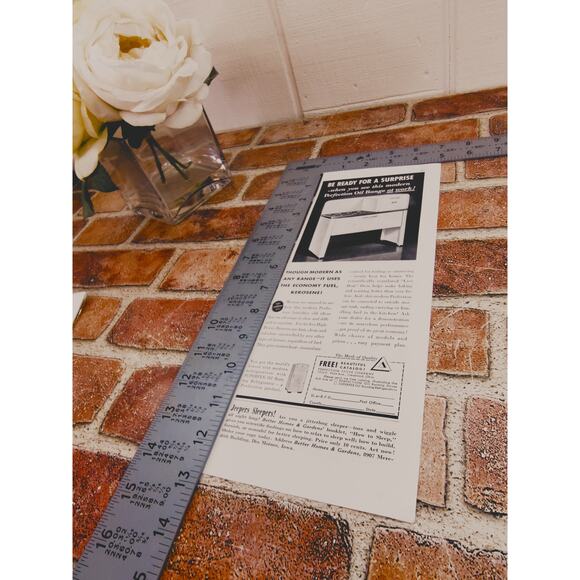 1940s Vintage Print Ad Kerosene Oil Kitchen Applicance Function and Design - Picture 6 of 10